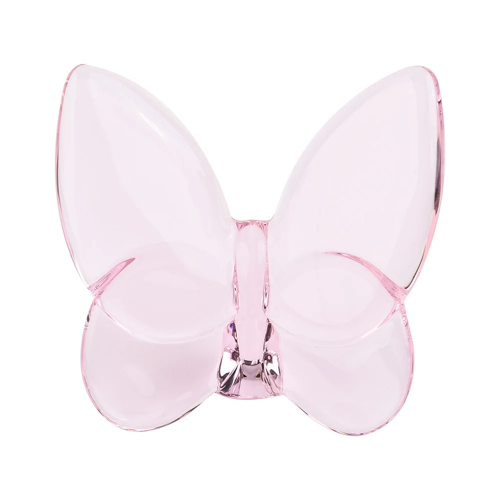 

Glass Crystal Lucky Butterfly Vibrantly With Bright Color Ornaments Home Decor Butterfly Ornament Decoration Crafts Holiday
