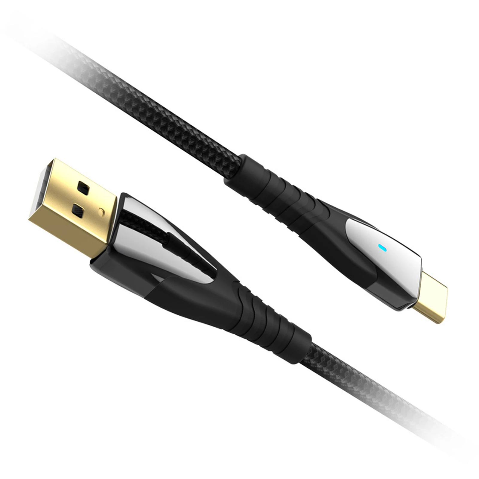 

3M Type C Charging Cable ForPS5 Transmission Power Line Gamepad Charger Cord With LED Indicator Light ForPS5 OrXBOX Accessories