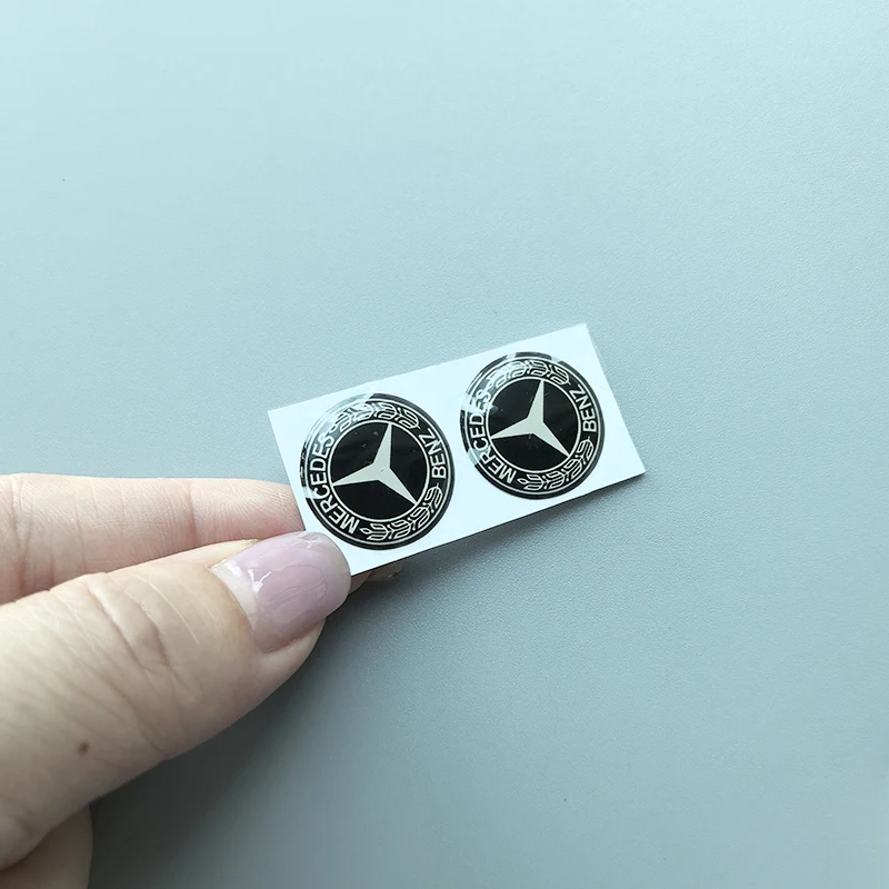 

11 мм, 14 мм, 20 мм, 25 мм, 30 мм, кристаллическая эпоксидная эмблема автомобиля, наклейка для Mercedes Benz, значок со звездой пшеницы, ключ, дверной замок, аксессуар, логотип
