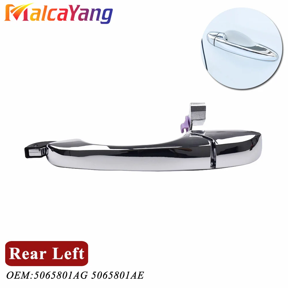 

Наружная ручка двери автомобиля, передняя и задняя дверная ручка для Chrysler 300C 2005-2010 годов, аксессуары Dodge Magnum 2005-2008, замена 5065800 AE AG