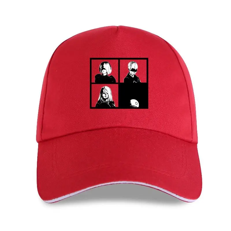 

new cap hat Nier Nier Automata War Heroes Printed Plus size Fun Basic Baseball Cap 100 Cotton Male
