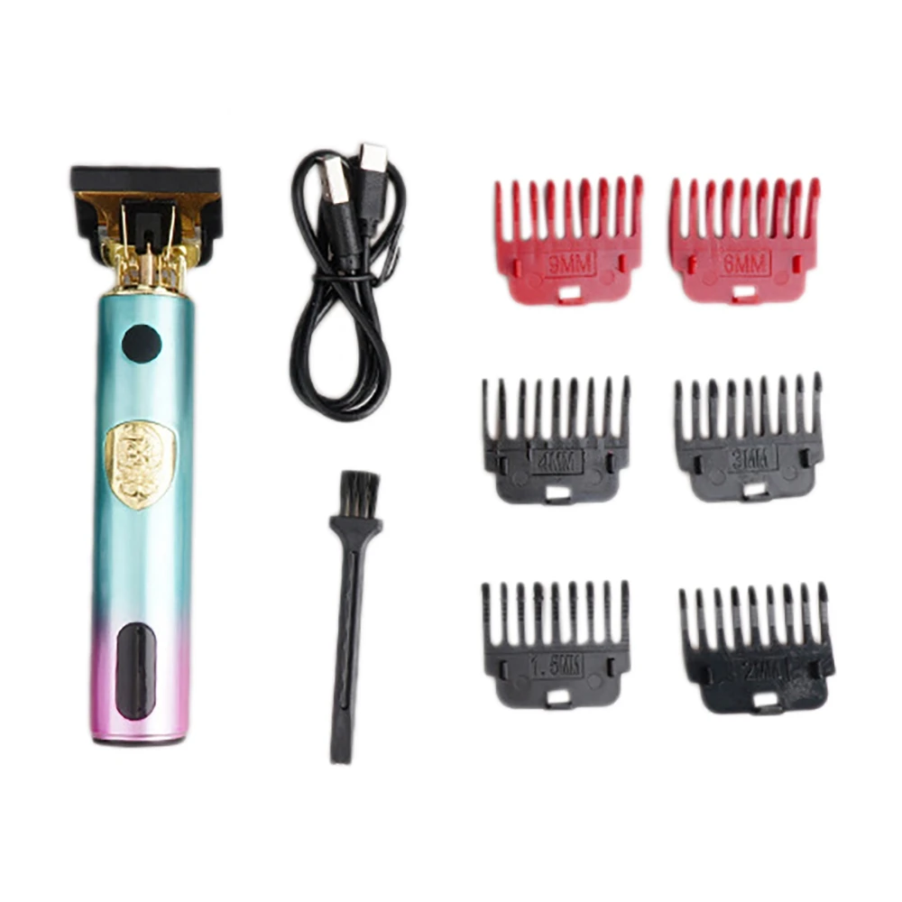 

Триммер для волос T9, электрические машинки для стрижки волос, универсальная электрическая машинка для стрижки волос, Мужская Парикмахерска...