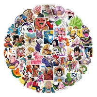 60 hot selling japanese manga dragon ball graffiti stickers tablet notebook water cup helmet decoration small stickers