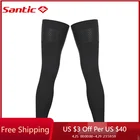 Santic Велоспорт гетры анти-УФ защитные гетры черный весна лето Ciclismo Азиатский размер S-2XL S35190901H