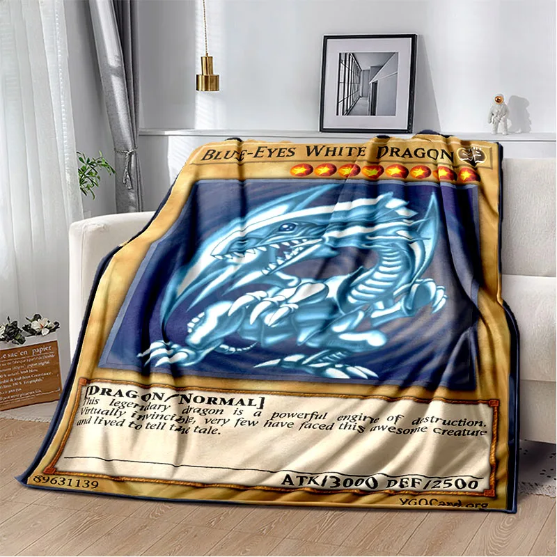 

Одеяло с голубыми глазами и драконом для спальни
