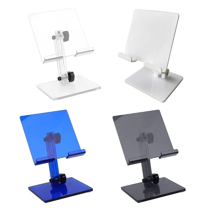 

Акриловый прозрачный цветной держатель для телефона планшета