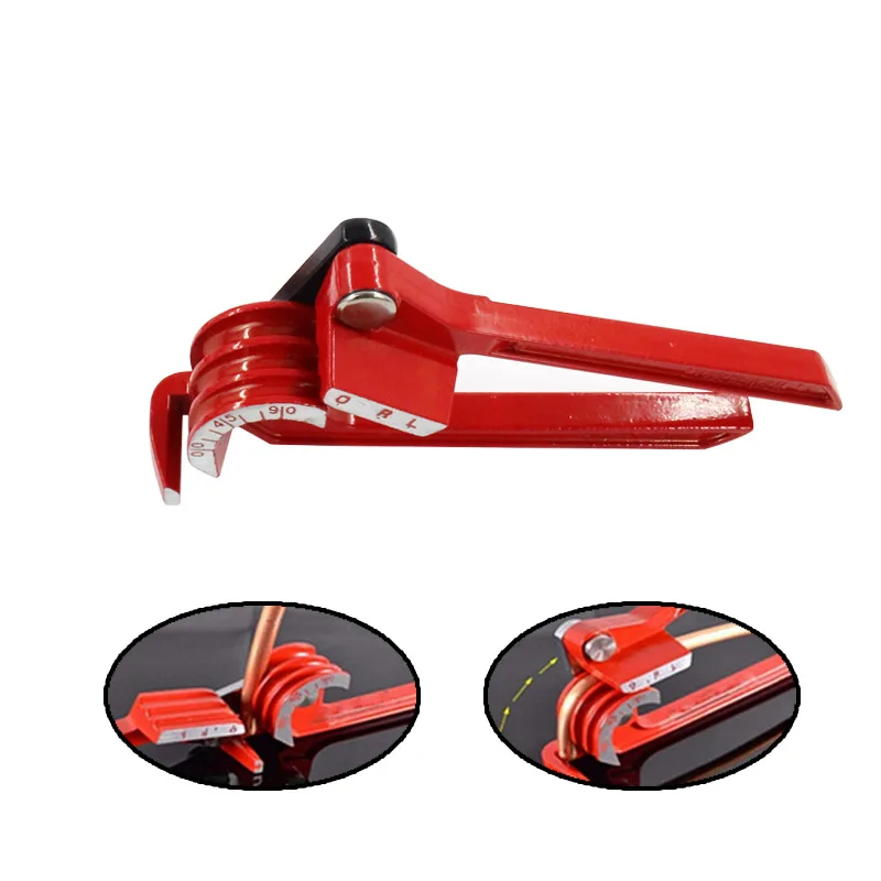

Three-Slot Design Manual Pipe Bender Labor-Saving Durable Wear-Resistant Pipe Bender Suitable For 6mm/8mm/10mm Thin Tube