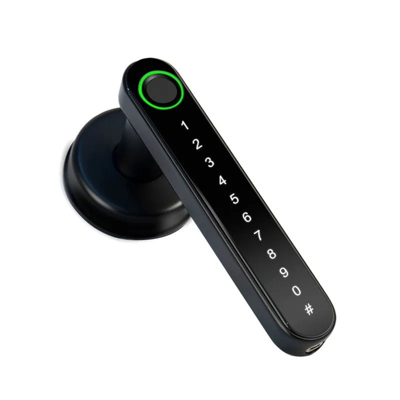 

YOUHE L1 Good Quality Fingerprint Intelligent Lock Door Handle with Code Security Smart Lock