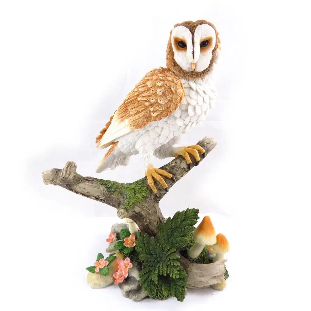 

Les craft De Lily [J7071] - 'Barn Owl' Figurine Beige Brown