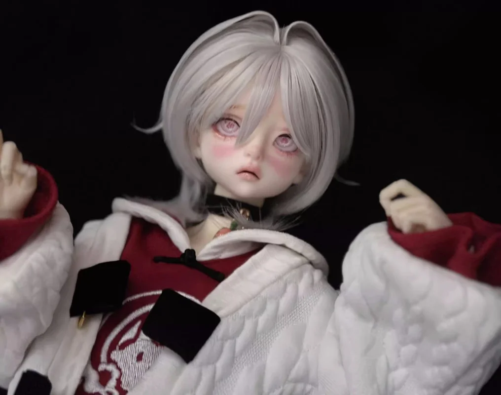 Парик куклы bjd подходит для 1/4 1/3 размер высокотемпературная шелковая укладка