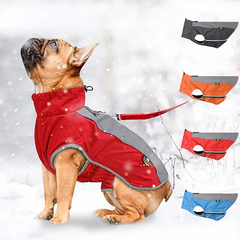

Dog Jacket Waterproof Winter Warm Pet dog Coat Reflective Puppy Clothing For Small Medium Large Dogs Pet Clothing XS-3XL