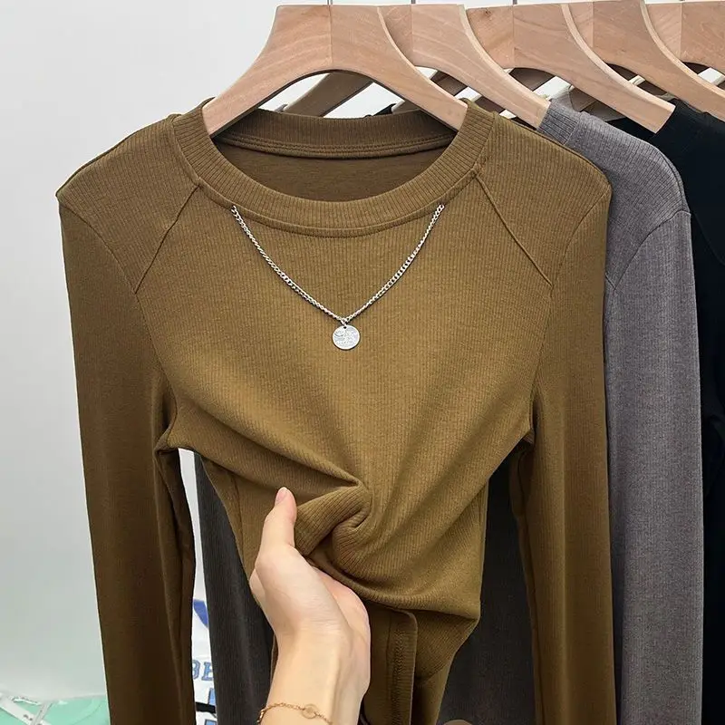 

Женская футболка с длинным рукавом, осень-весна