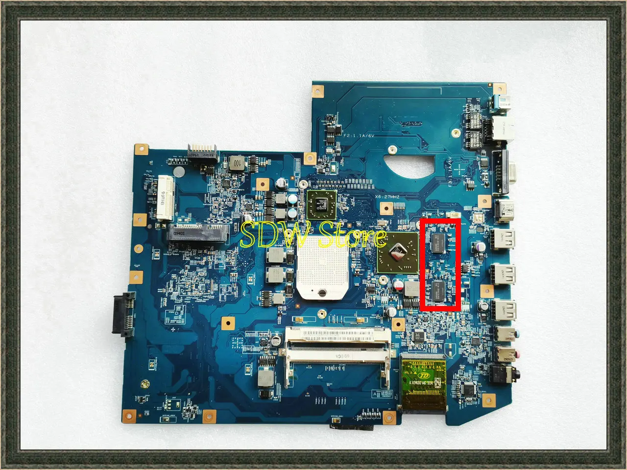 

09243-1 JV71-TR 48.4FP02.011 motherboard for Acer Aspire 7540 7540G MBPJC01001 MB.PJC01.001 S1 DDR2 HD4570 512M