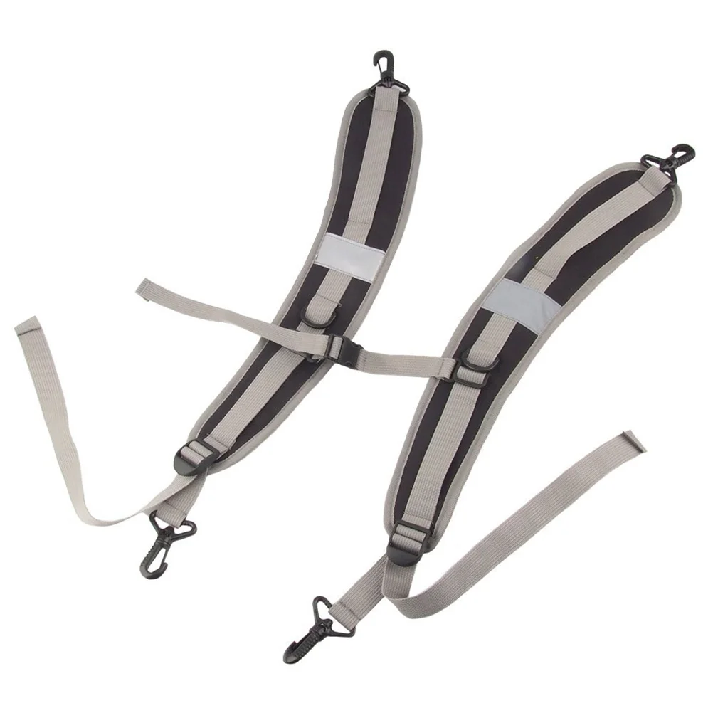 

Replacement Backpack Shoulder Strap Cushion Pad Adjustable Padded Shoulder Straps for Backpack Dry Bag Black