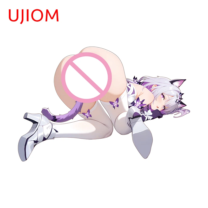 Наклейка на стену UJIOM Honkai Star Rail Cat Girl