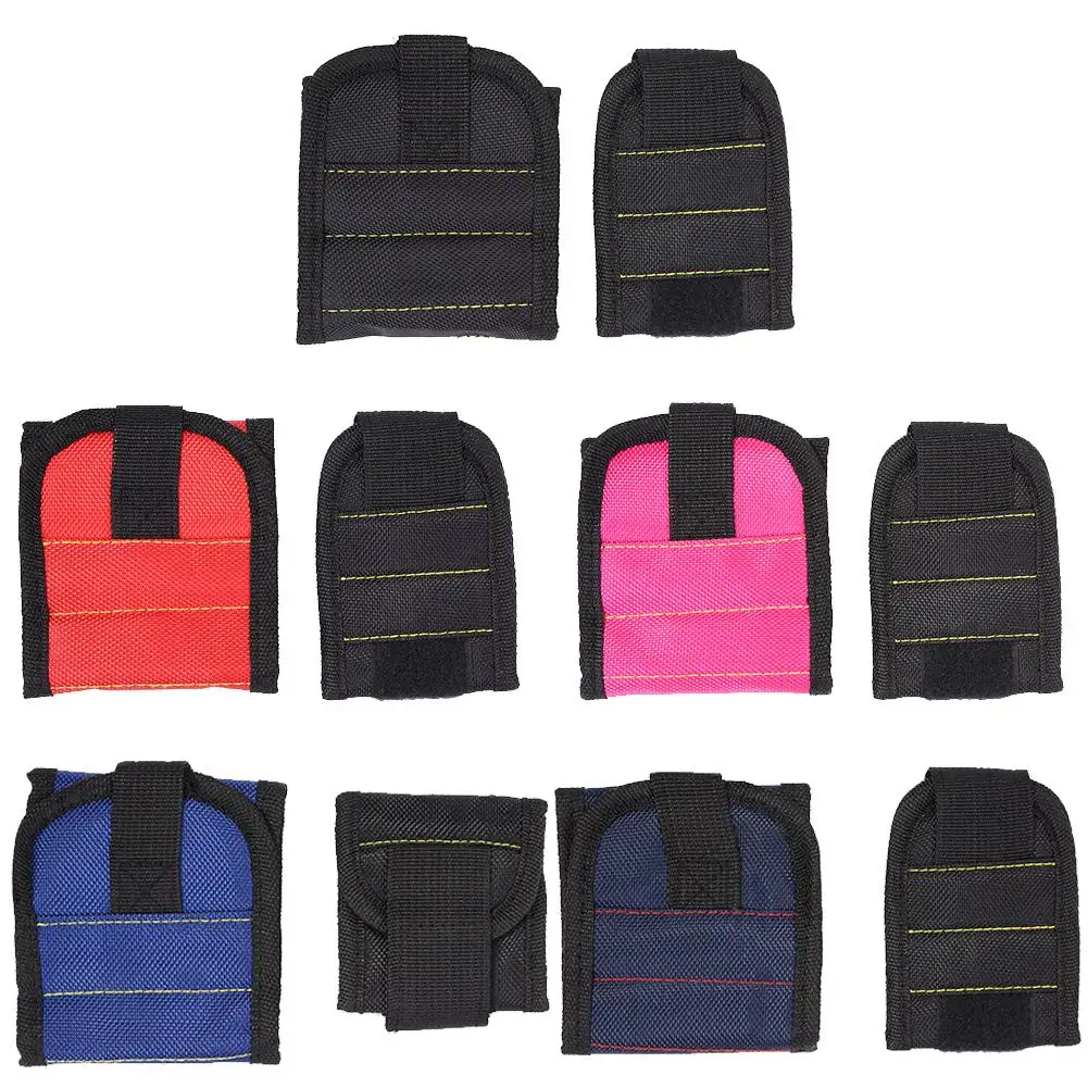 1/2 шт./компл. магнитный браслет сумка для инструментов электрика наручный ремень