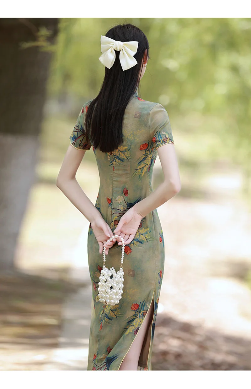 Рисунок 3 - Женское винтажное платье-Ципао