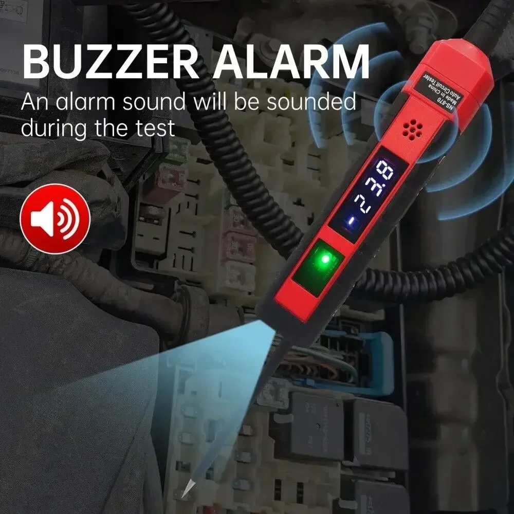 4-75 В ЖК-цифровой тестер света с вольтметром сверхмощных цепей напряжения