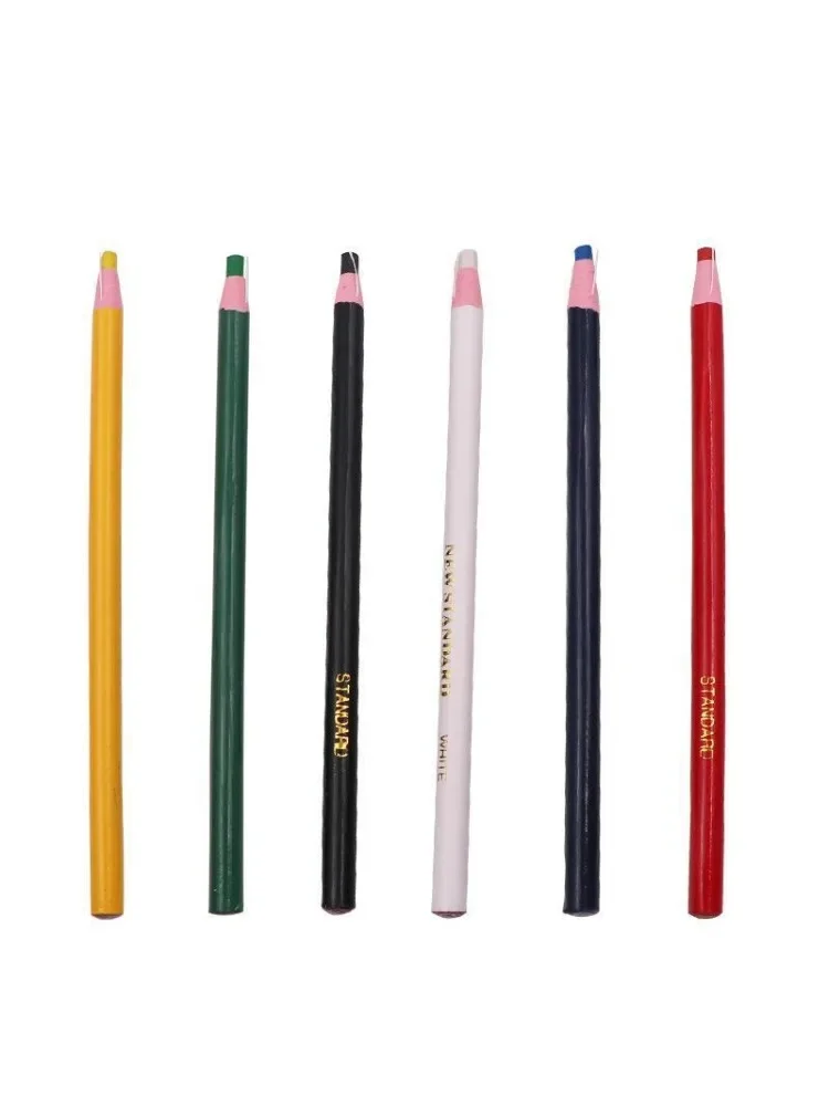 6 цветов водорастворимые карандаши для маркировки ткани простые в использовании