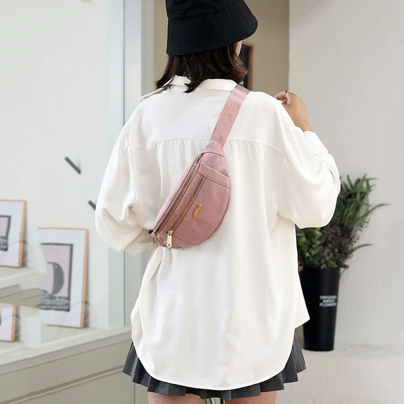 Модная женская поясная сумка водонепроницаемые сумки через плечо для женщин