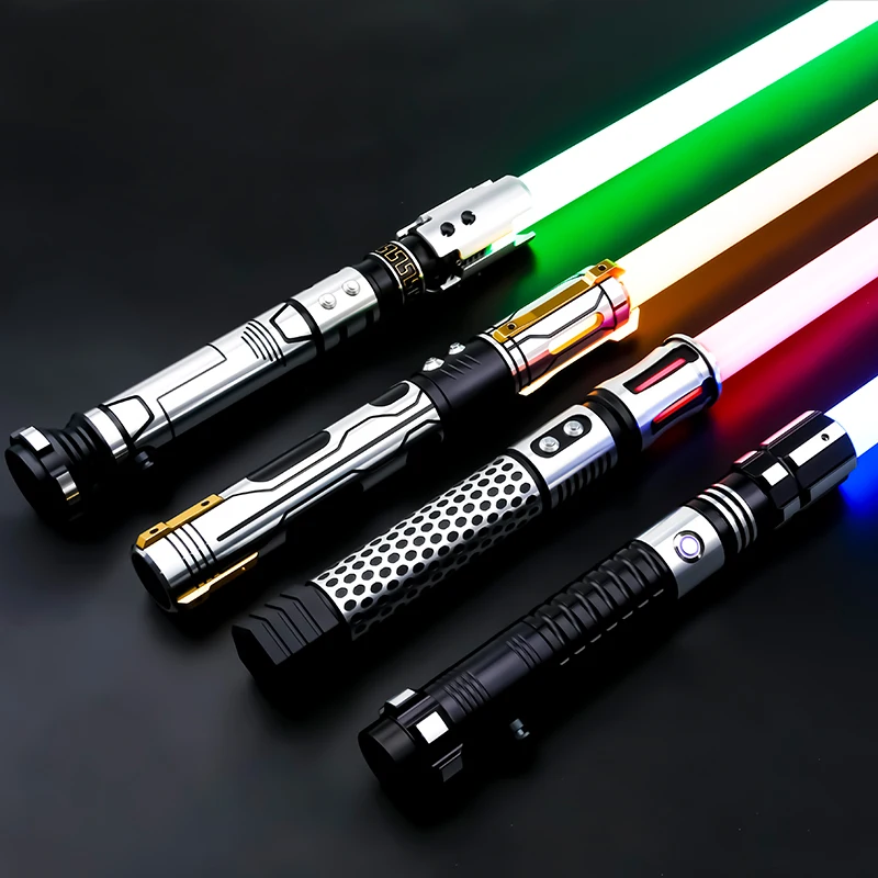 

CXSABER Lightsaber Pixel Soundboard Neo Smooth Swing Metal Handle LED Strip Blade RGB Proffie 2.2 Laser Jedi Sword Cosplay Toys