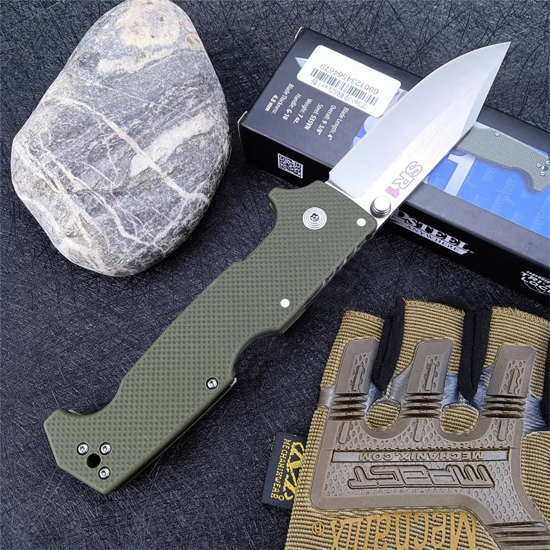 

Cold Steel 62LSR1 Tactical Folding Knife CPM S35VN Blade G10 Handle High Quality Wilderness Hunting Knife Outdoor Camping Knives
