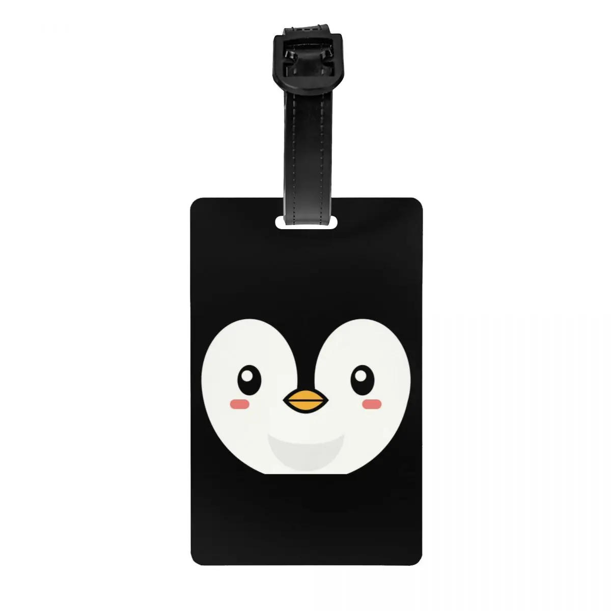 

Custom Baby Penguin Luggage Tag Privacy Protection Antarctica Animal Baggage Tags Travel Bag Labels Suitcase