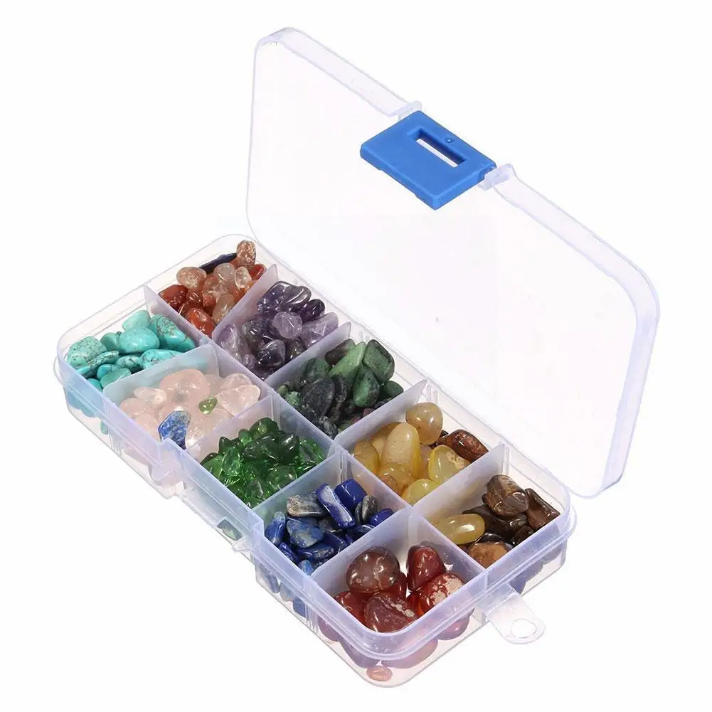 

1 Box Irregular Tumbled Mini Ores Stone Collection And Decoration Stones Natural Ornament Minerals Crystals Art Set Gifts V8m8