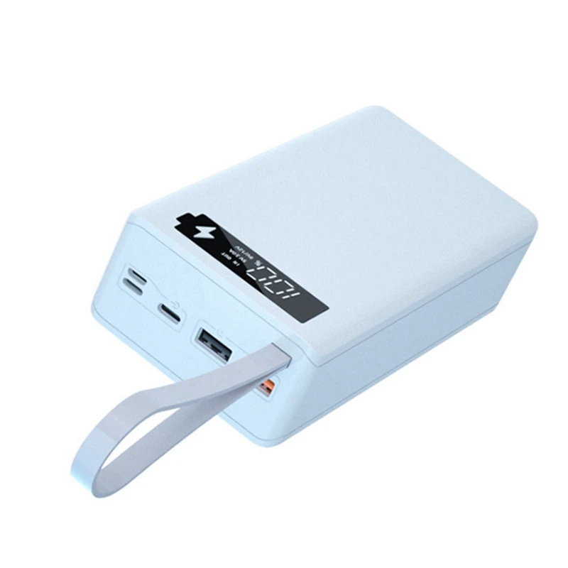 

12X18650 Battery Storage Box DIY 18650 Battery Power Bank Case Dual USB Battery Shell