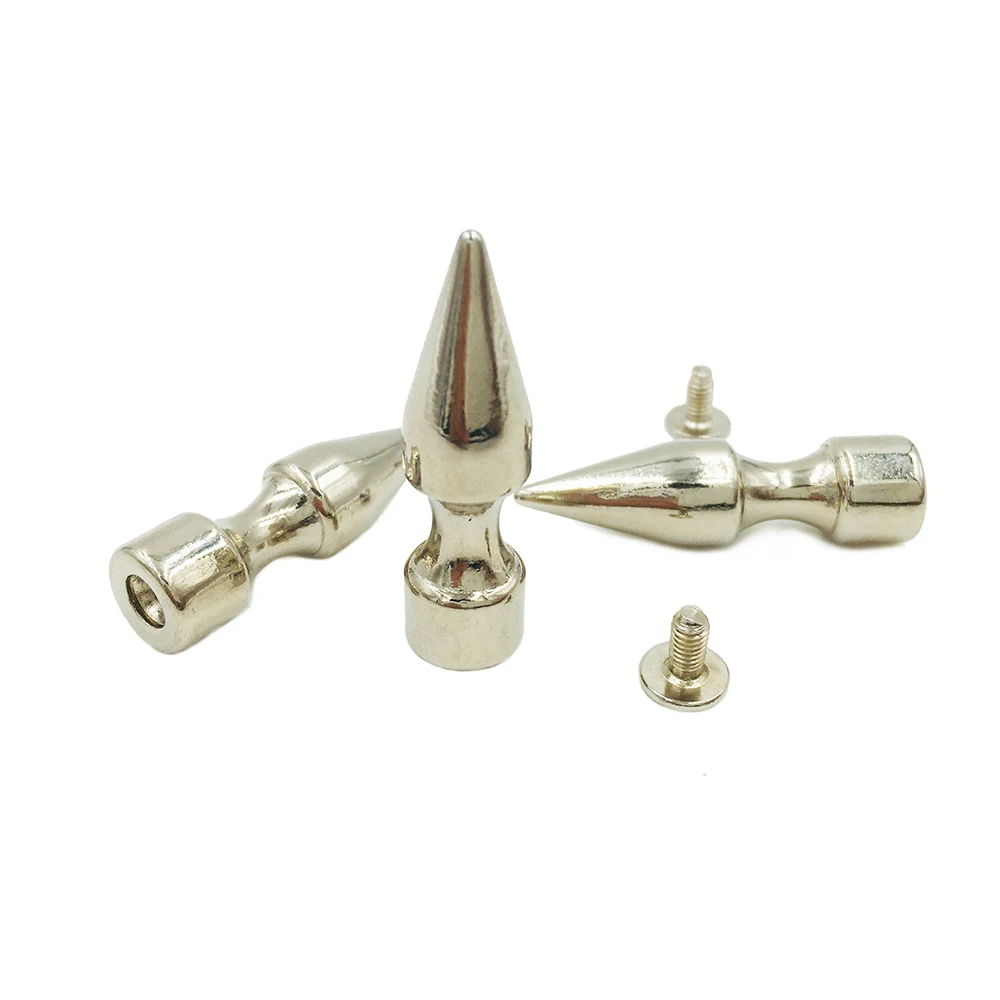 20 комплектов 10x35 мм металлический цинковый сплав серебристые фотоконусные