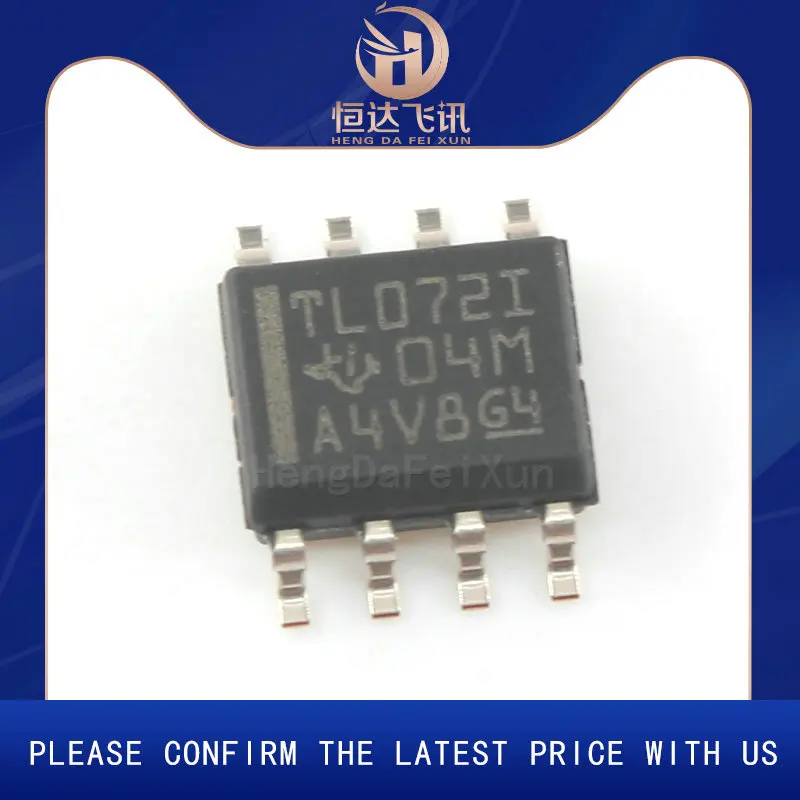 

10pcs New Origina TL072IDR SOP8 TL072I SOIC-8 Operational Amplifier IC Chip