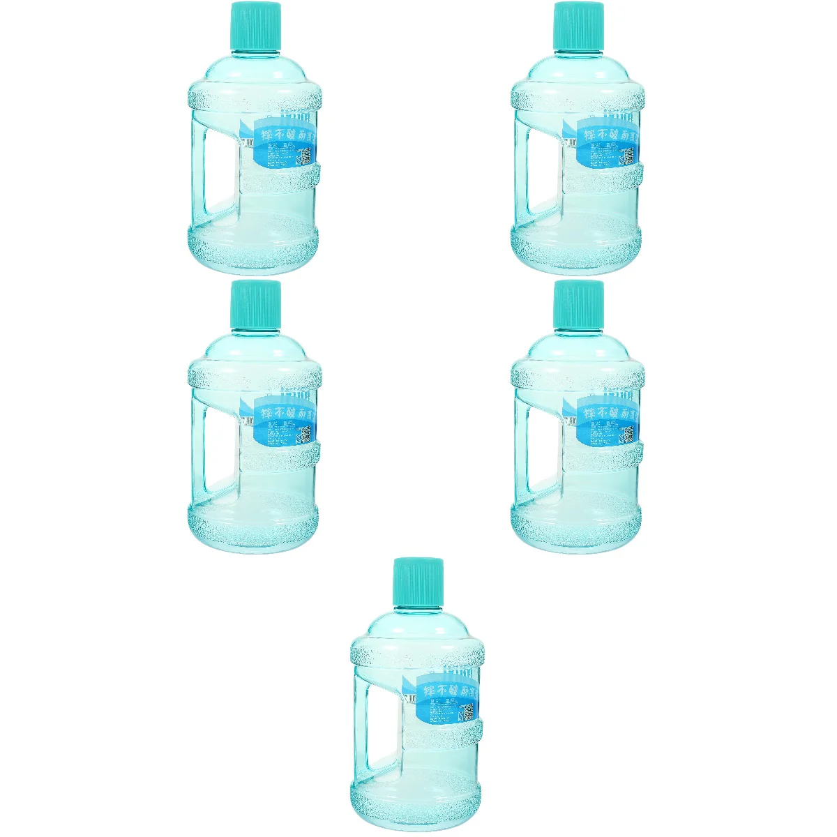 

5pcs Sealing Jug Portable Jug Large Bottle Camping Bottle for Home