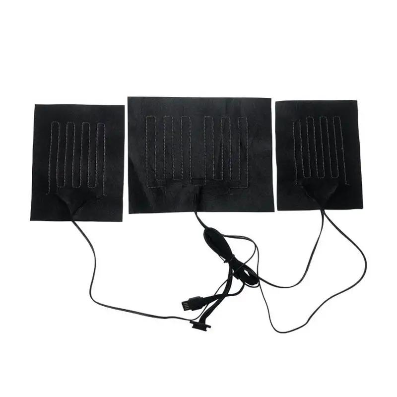

USB Heating Pads Folding Electric Heating Film With 3 Adjustable Temperatures Carbon Fiber Heater Home Improvement Tools For