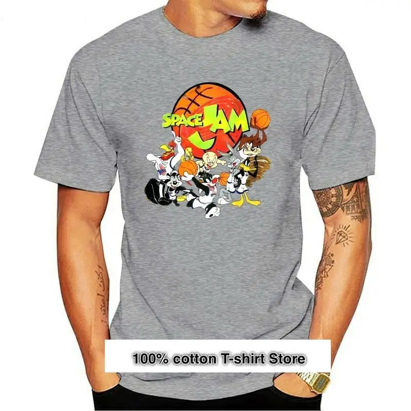 

Space Jam-Camisa de manga larga para hombre, camisa transpirable, color azul marino, talla 2Xl