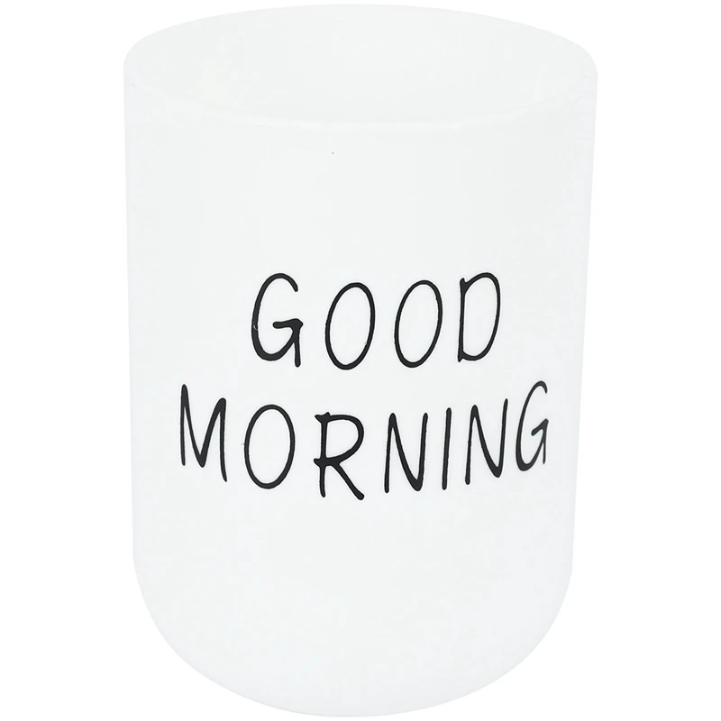 

Home Bathroom Toothbrush Toothpaste Holder Round Washing Tooth Cup Pp Drinking Glass Tooth Mug Traveling Camping