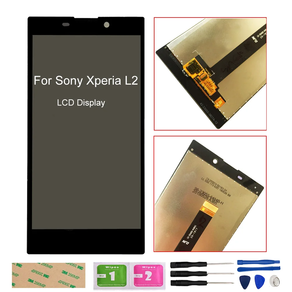 

L2 LCD Display For Sony Xperia L2 LCD Touch Screen Digitizer Display Screen New