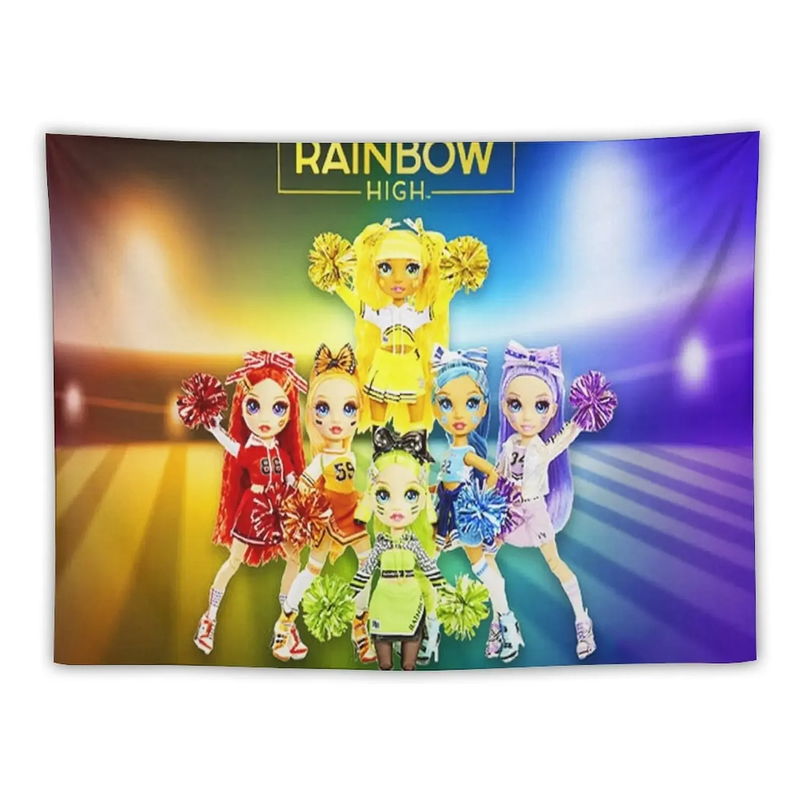 Радужный высокий подарок для фанатов радужные высокие куклы гобелен украшение