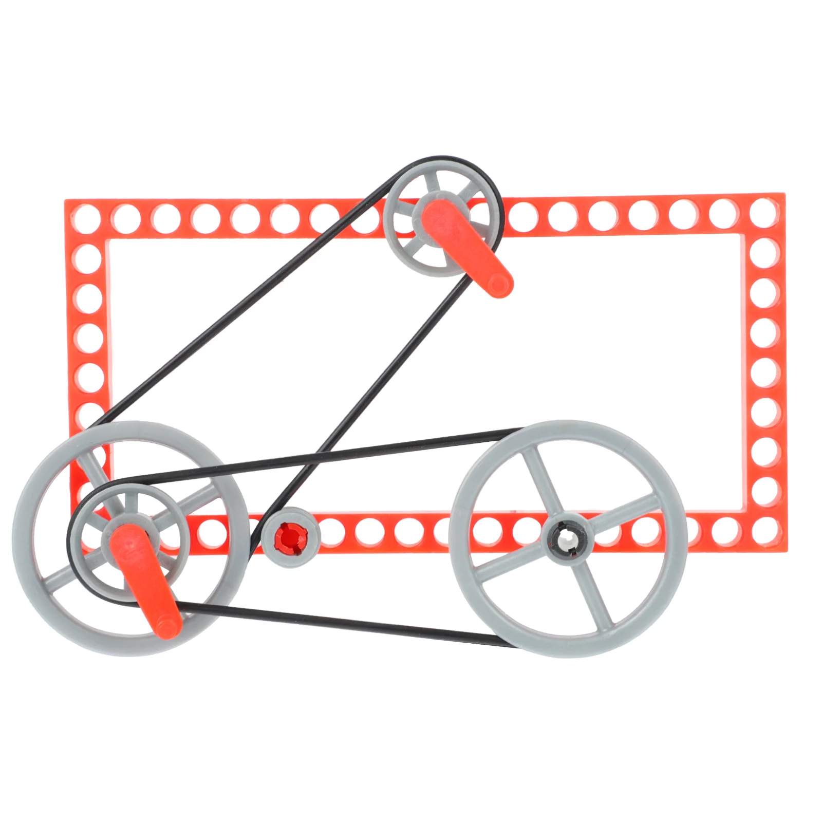 

Gear Pulley Educational Toys Kit Kids Model Diy Bike Toy Children S Rotation Science Stemrobot Building Kits Belt Training Gears