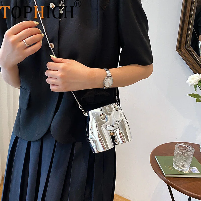 

Box Chain Purses And Fun Hip Bag For Women Fashion Designer Party Clutch Evening Bag Ladies Small Crossbody Bolsos