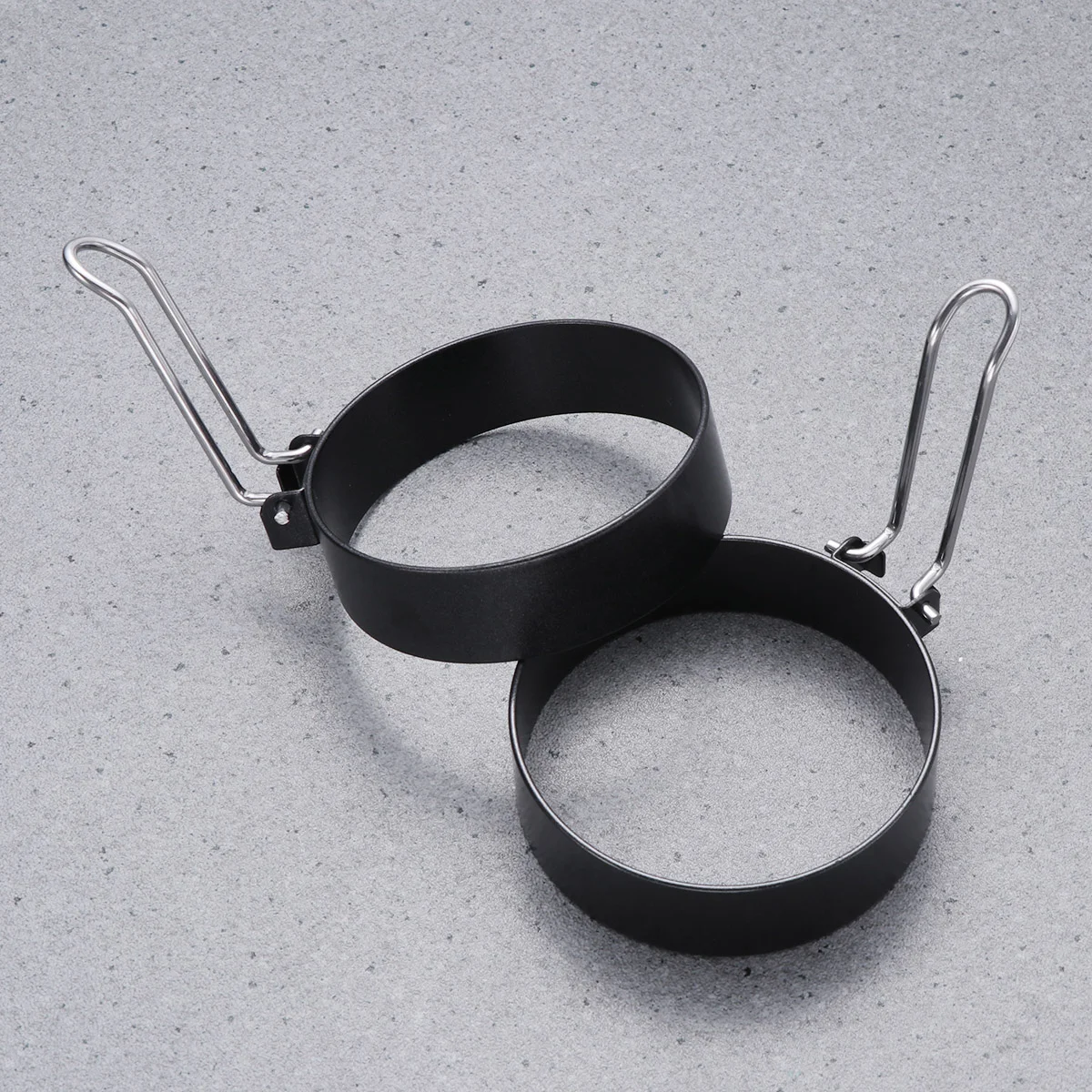 

2Pcs Metal Egg Ring Fried Egg Ring Egg Cooking Omelette Ring Stainless Steel Egg Rings Egg Ring