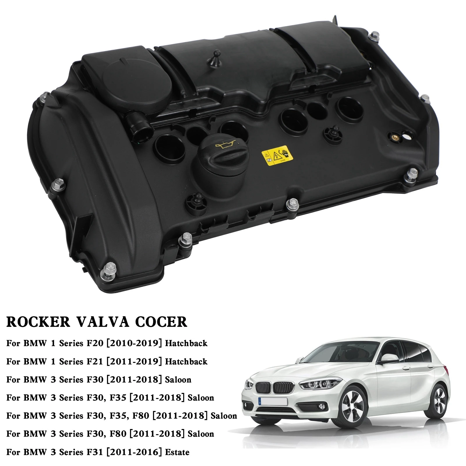 

Крышка клапана перекидного клапана Topteng 11127646553 для BMW 1 3 серии 316i 316Li 116i 118i N13B16A