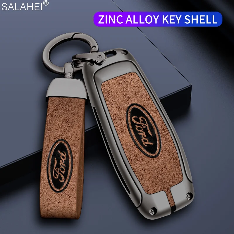 

Car Key Cover Case Holder Shell For Ford Mustang F-150 Mondeo Galaxy S-Max Explorer Edge Fiesta Ranger Auto Interior Accessories