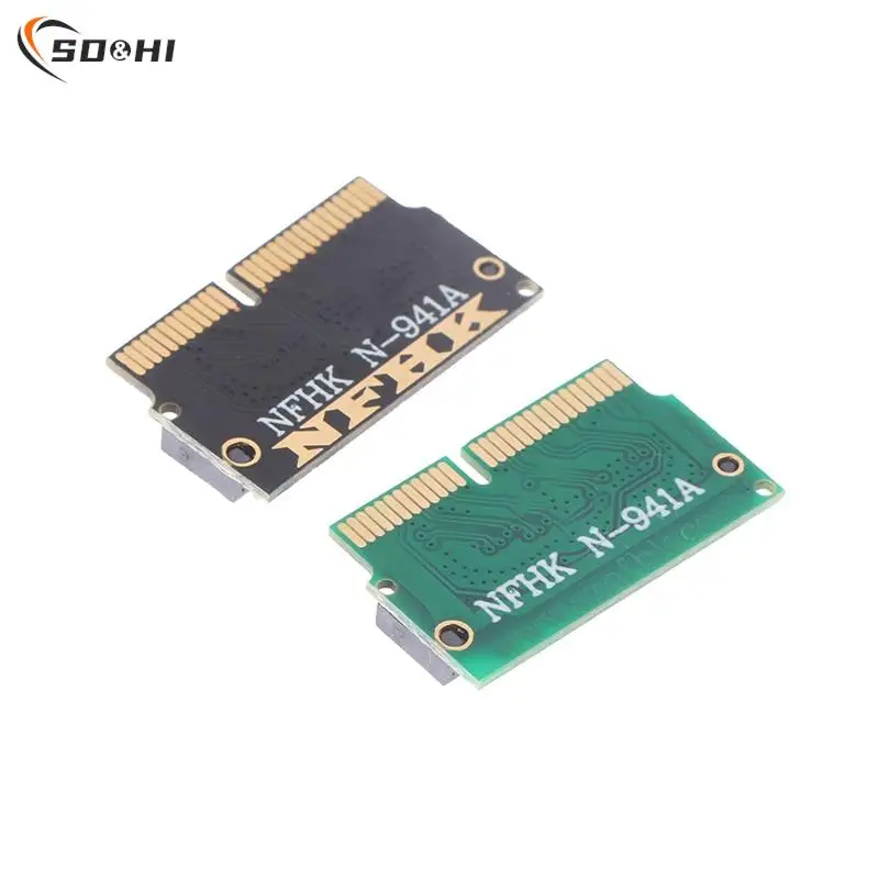 

M.2 Adapter NVMe PCIe M2 NGFF Adapter To SSD For Upgrade Macbook Air 2013-2017 Mac Pro 2013 2014 2015 A1465 A1466 A1502 A1398
