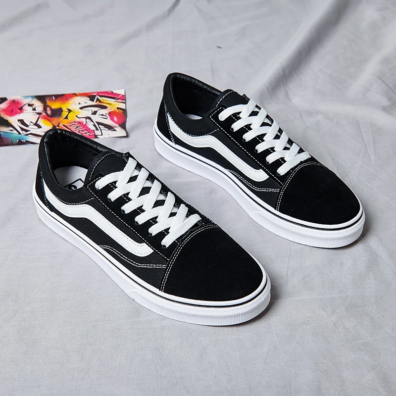 Summer Skateboarding Shoes Women's Canvas Shoes Walking Thick Sole Sports Shoes Men's Casual Couple Shoes Vulcanized Shoes