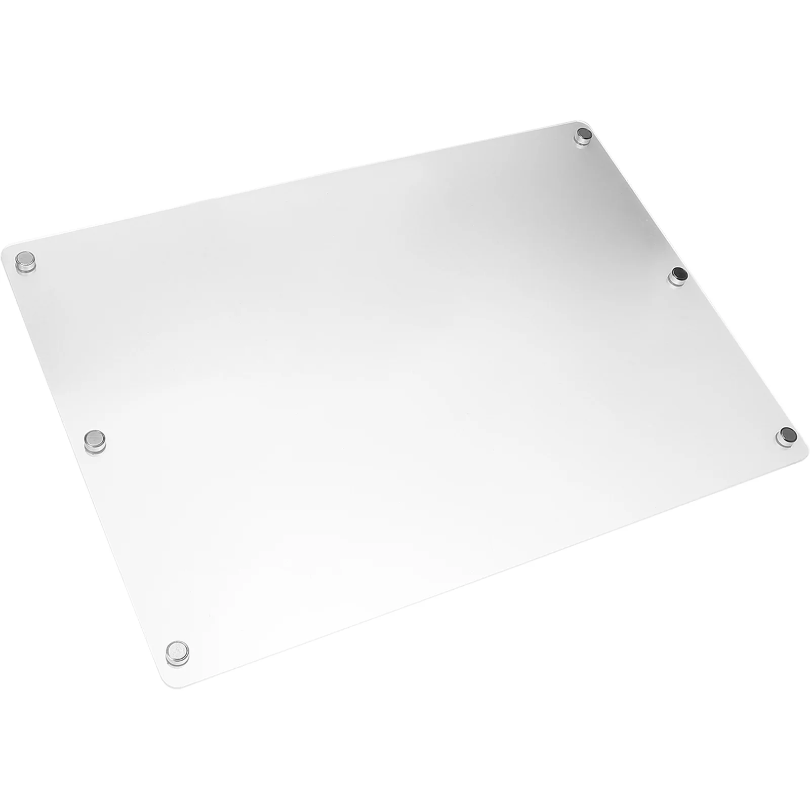 

Clear Dry Erase Board Acrylic Blank Whiteboard Fridge Magnet Magnetic Practical Kitchen Supplies Refrigerator