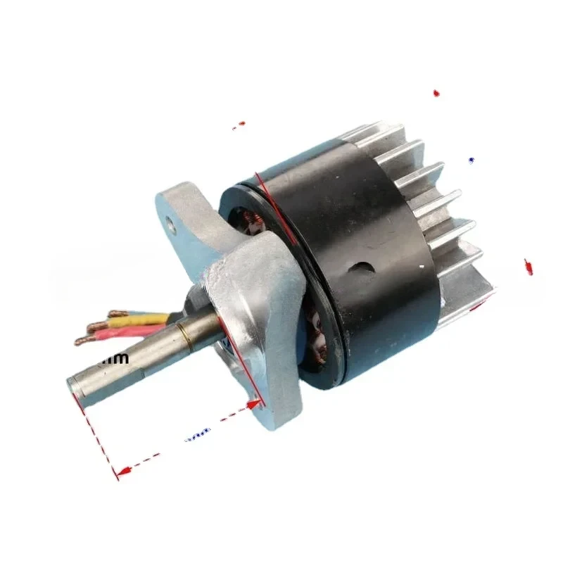 Фото DC18V 36V 300W 500W Potenza rotore esterno motore Бесщеточный для attrezzo da giardino sega elettrica tosaerba elica taglio mesh №3
