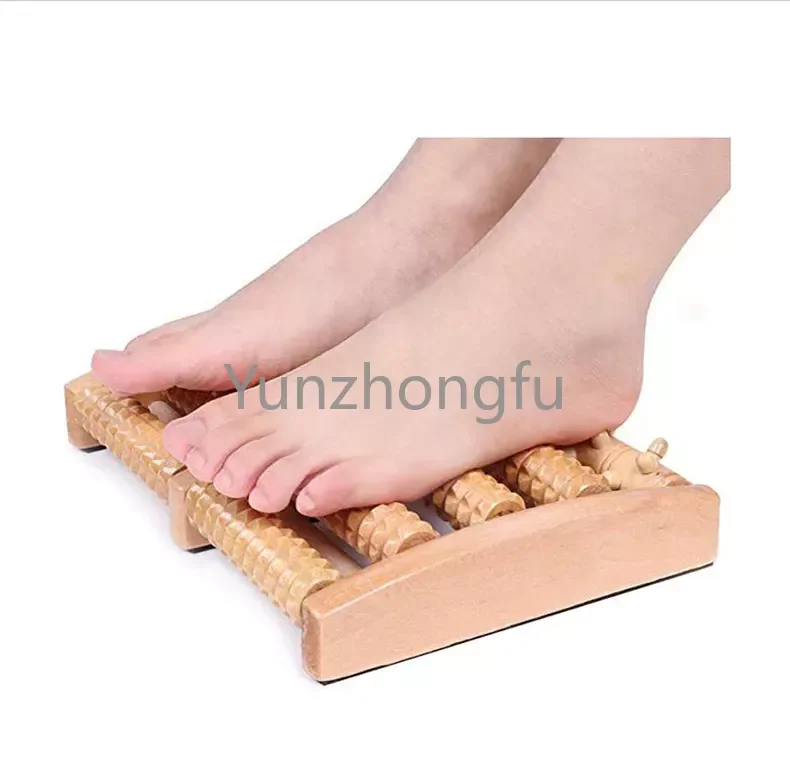 

New Arrival Wooden Foot Massage Portable Home Use Wood Therapy Relief Foot Pain