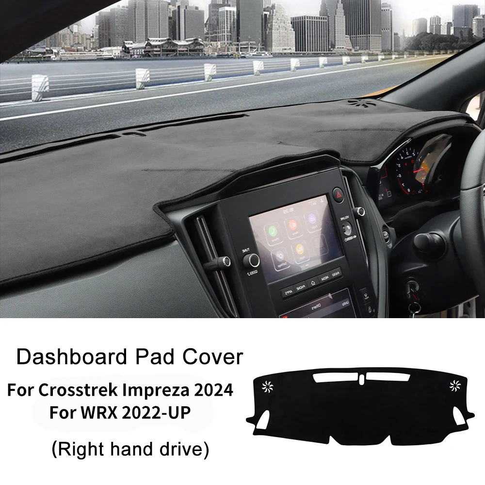 

Солнцезащитный козырек для приборной панели Subaru для Levorg WRX 2022 2023 2024 Crosstrek Impreza 2024 LHD RHD Автомобильный коврик Dashmat Внутренний ковер