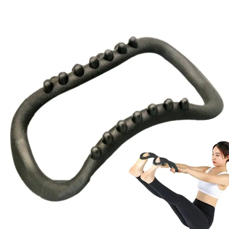 

Yoga Ring Convex Massage Ergonomic Non-slip Back Leg Stretcher Training Tool Portable Workout Stretching Pilates Exercise Ring