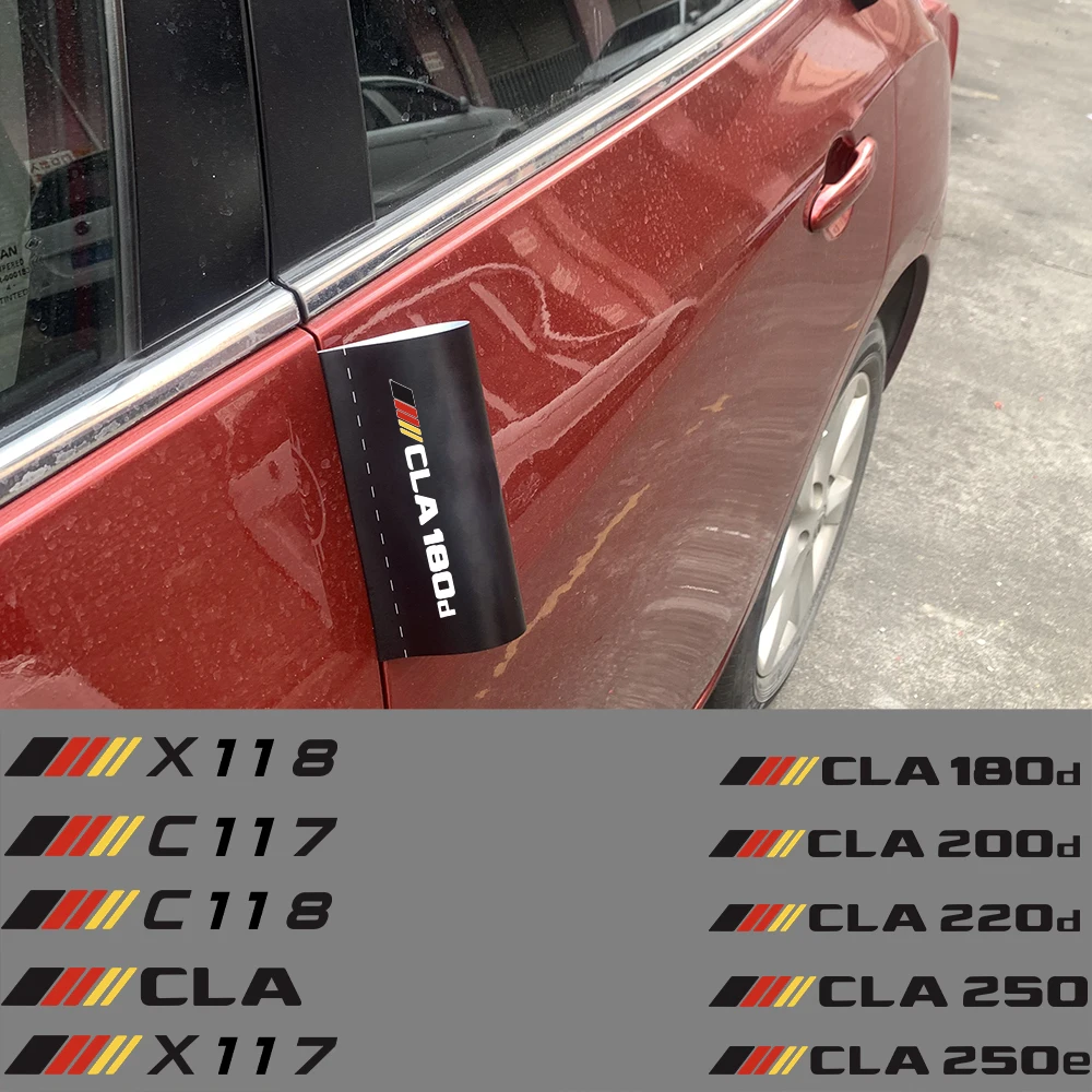 Авто шоу дверь багажник украшения бирка Hangtag стикер автомобильные аксессуары для Mercedes Benz C117 C118 X117 X118 CLA180 CLA250e CLA200d Авто шоу дверь багажник украшения бирка Hangtag стикер автомобильные аксессуары для Mercedes Benz C117 C118 X117 X118 CLA180 CLA250e CLA200d